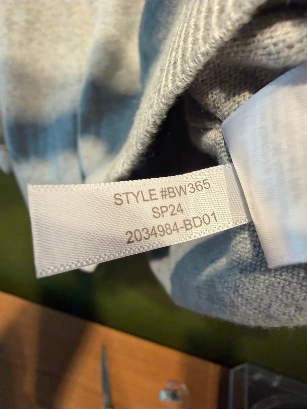J. Crew Men's Light Gray Button-Up Cardigan